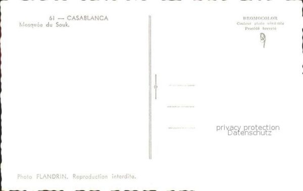 Casablanca Mosquee du Souk – Bild 2