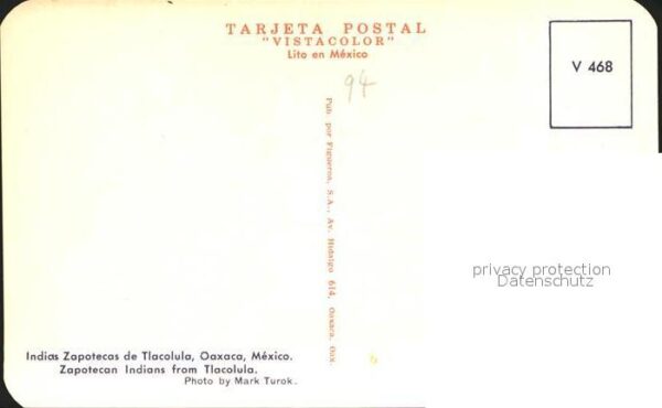 Oaxaca Indias Zapotecas de Tlacolula – Bild 2