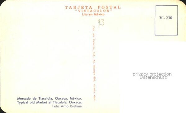 Oaxaca Mercado de Tlacalula – Bild 2