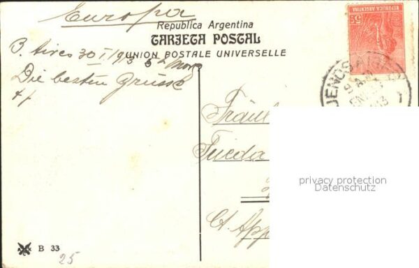Buenos Aires Estatua de Sarmiento – Bild 2