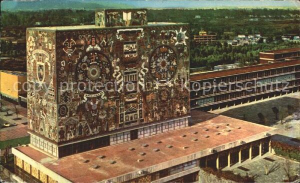 Mexico City Biblioteca de la Ciudad Universitaria