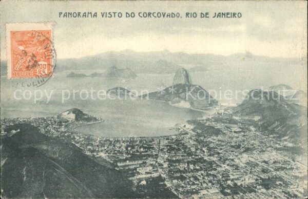 Rio de Janeiro Panorama Visto do Corcovado