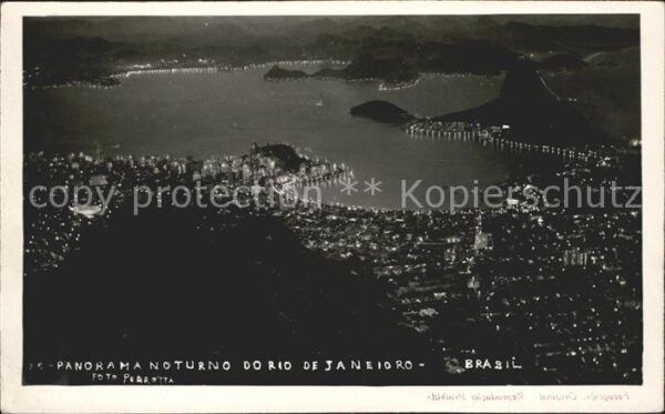 Rio de Janeiro Foto Panorama Noturno