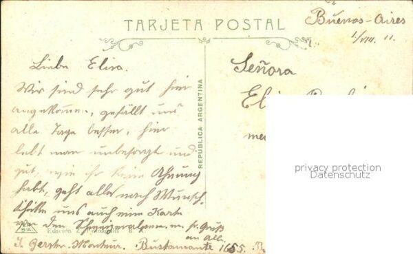 Buenos Aires Fuente Lola Mora y Palace Hotel – Bild 2
