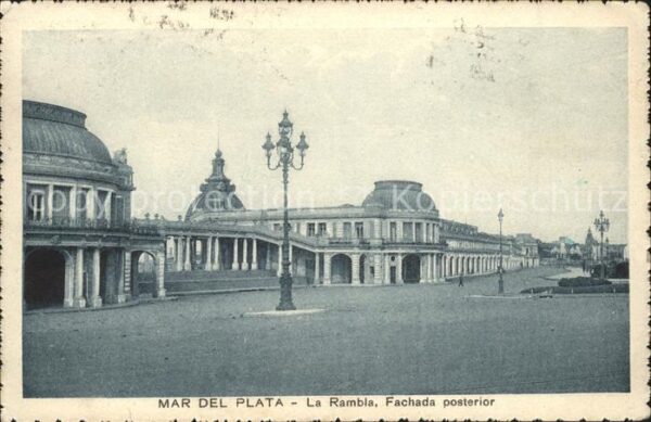 Mar del Plata La Rambla Fachada posterior