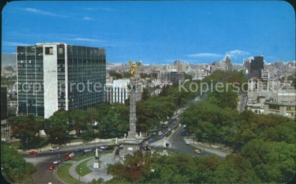 Mexico El Angel de la Independencia Hotel Mari