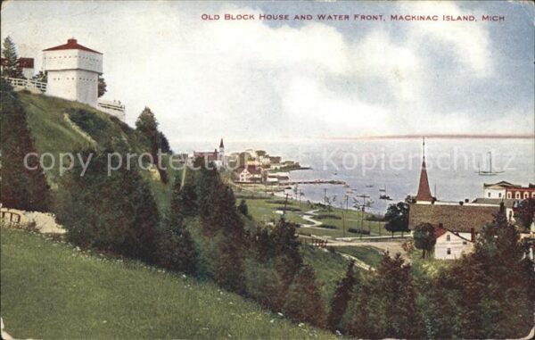 Mackinac Island Old Block House Water Front