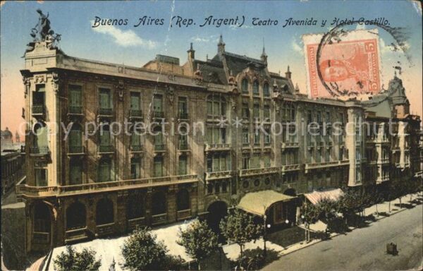 Buenos Aires Teatro Avenida y Hotel Castillo