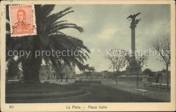 La Plata Buenos Aires Plaza Italia