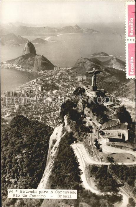 Rio de Janeiro Estrada para o Corcovado