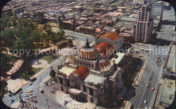 Mexico Palacio de Bellas Artes desde el Mirado