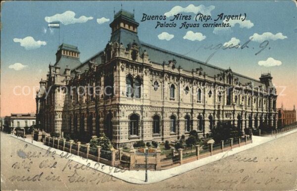 Buenos Aires Palacio Aguas corrientes