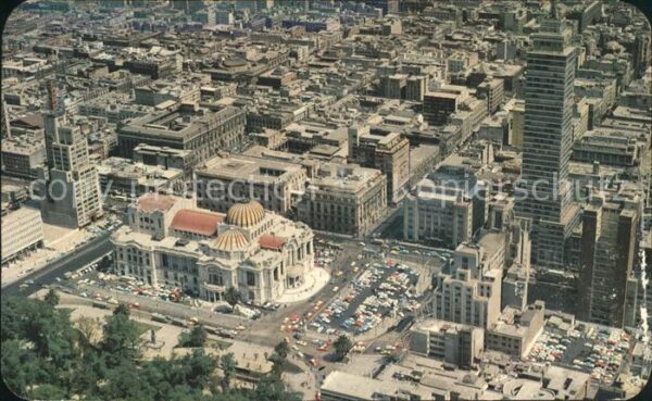Mexico City Fliegeraufnahme Centro Ciudad