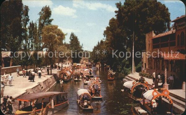 Xochimilco View Main Canal