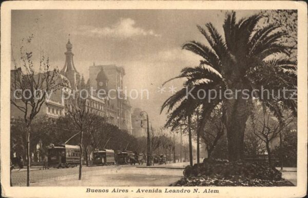 Buenos Aires Aveida Leandro N. Alem
