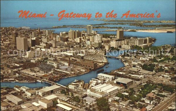 Miami Florida Magic City Biscayne Bay Miami Beach