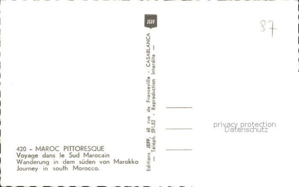 Maroc Marokko Pittoresque – Bild 2