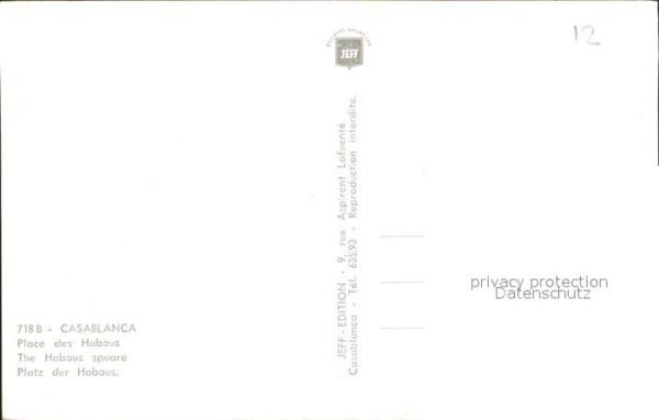 Casablanca Place des Habous – Bild 2