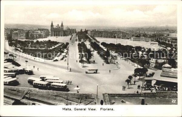 Malta General View Floriana