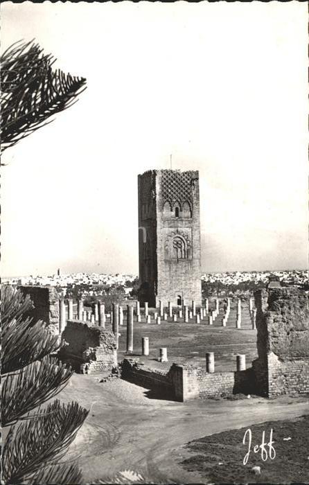 Rabat Marokko La Tour Hassan