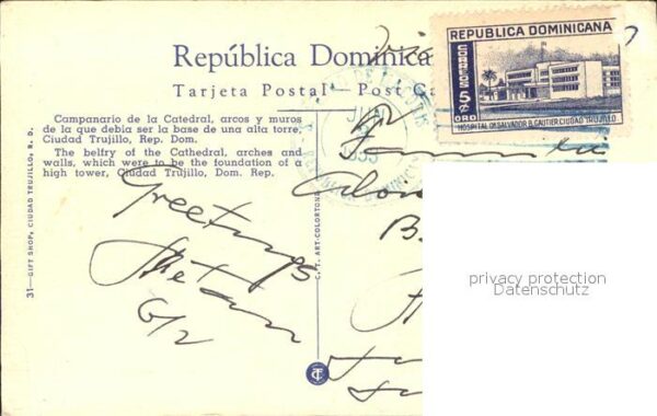 Trujillo Dominikanische Republik Catedral – Bild 2