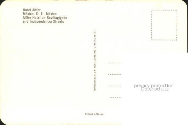 Mexico City Hotel Alffer – Bild 2