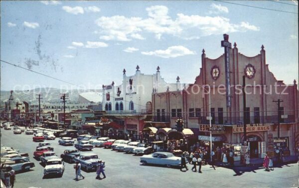 Tijuana Revolucion main street shops restaurant