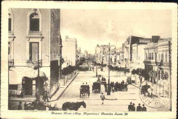 Buenos Aires Avenida Santa Fe