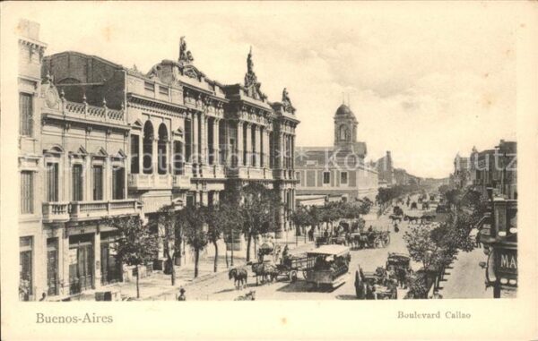 Buenos Aires Boulevard Callao