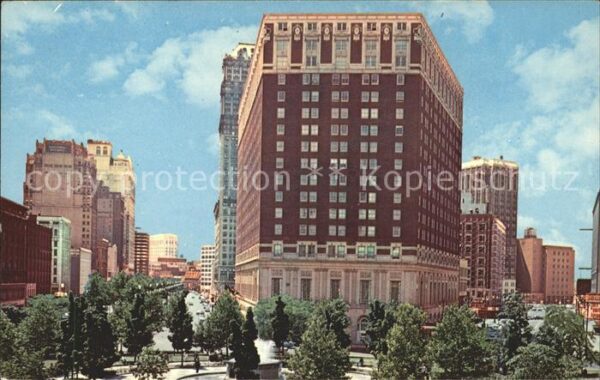 Detroit Michigan Statler Hilton Grand Circus Park Washin