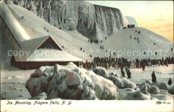 Niagara Falls New York Ice Mounting