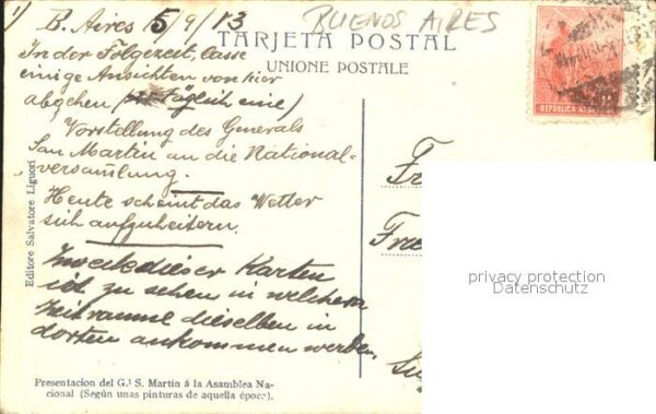 Buenos Aires Presentacion del G. S. Martin a la Asam – Bild 2