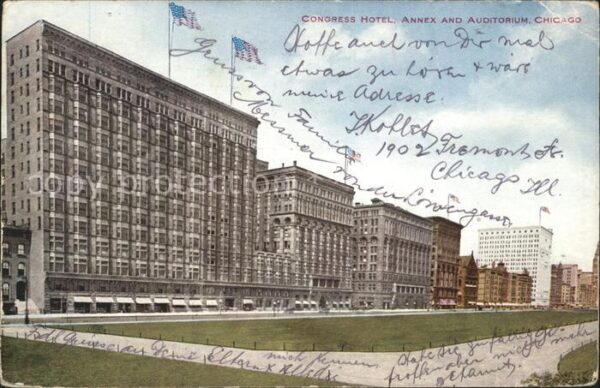 Chicago Illinois Congress Hotel Annex Auditorium
