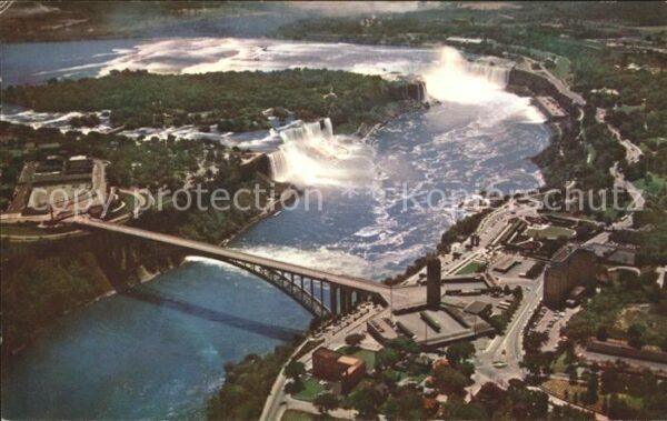 Niagara Falls Ontario Fliegeraufnahme