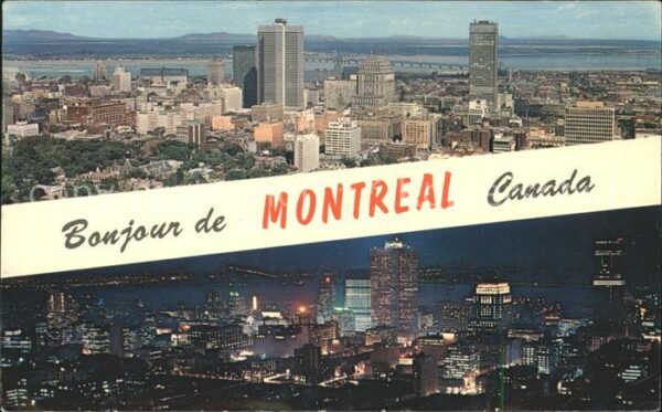 Montreal Quebec Skyline