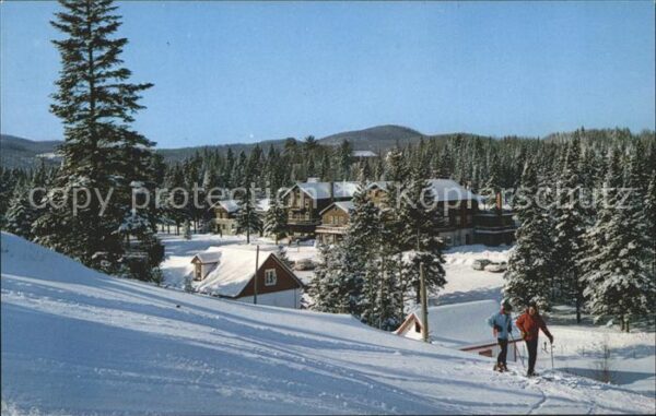 Quebec Hotel La Sapiniere Val Davi Skifahrer