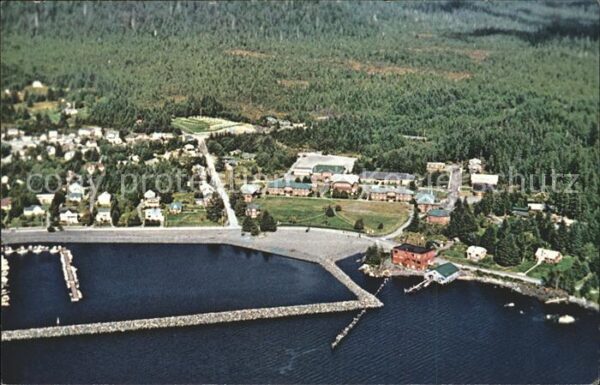 Sitka Alaska Fliegeraufnahme Sheldon Jackson College