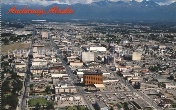 Anchorage Fliegeraufnahme