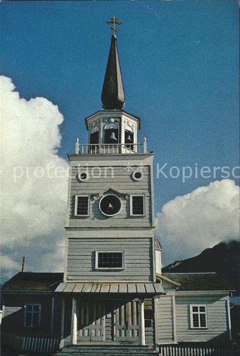 Sitka Alaska St Michaels Russian Orthodox Cathedral