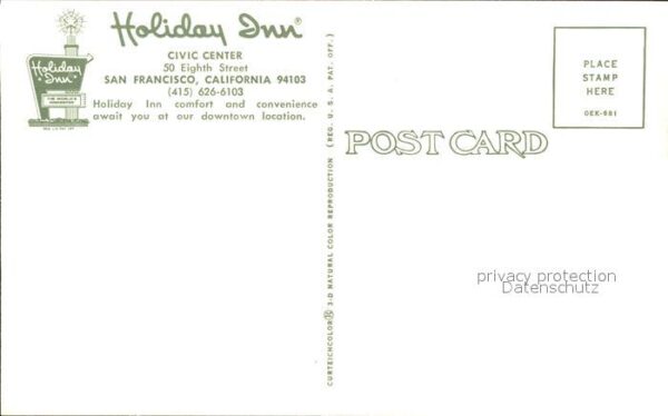 San Francisco California Hotel Holiday Inn – Bild 2