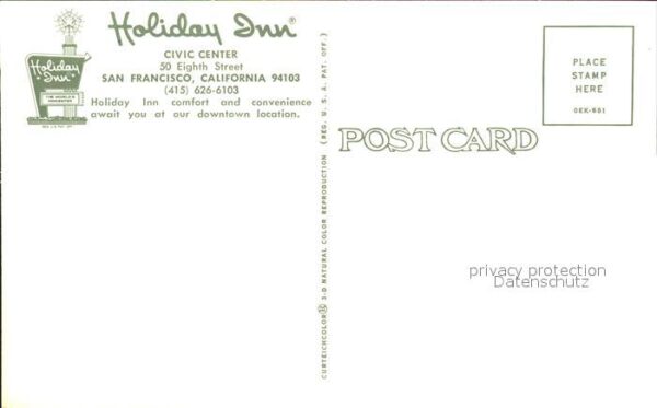 San Francisco California Hotel Holiday Inn – Bild 2
