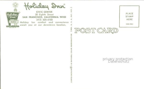 San Francisco California Hotel Holiday Inn – Bild 2