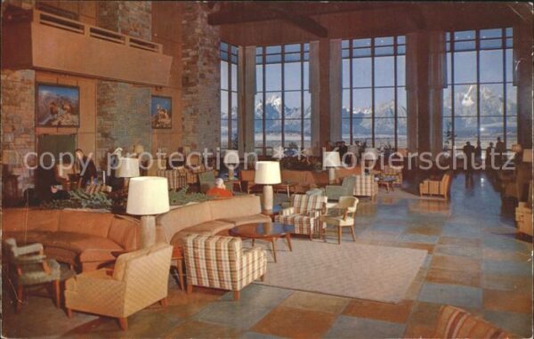 Moran Wyoming Jackson Lake Lodge Main Lounge