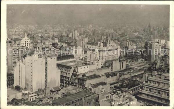 Buenos Aires Fliegeraufnahme