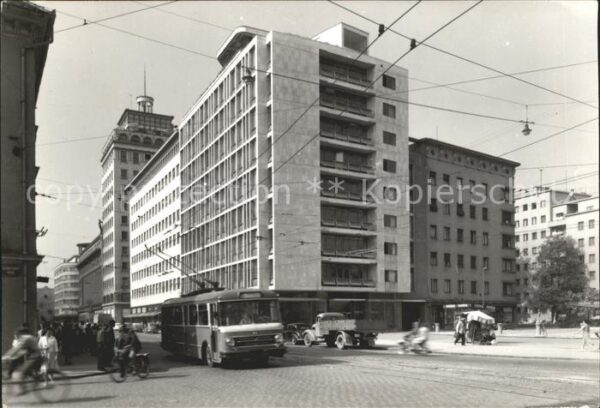 Ljubljana Bus Häuser