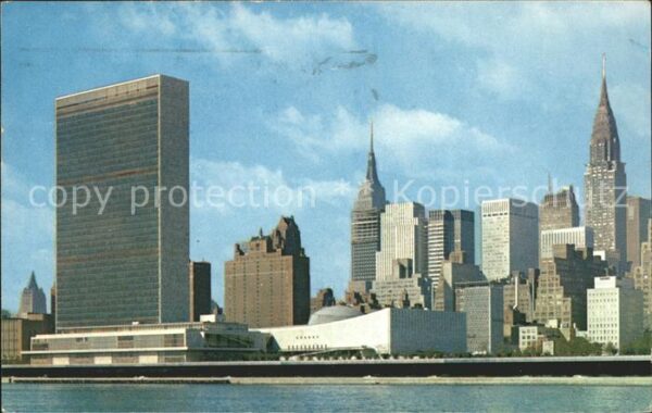 New York City United Nations Buildings Tudor City Emp