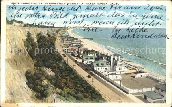 Santa Monica Movie Stars Colony on Roosevelt Highway