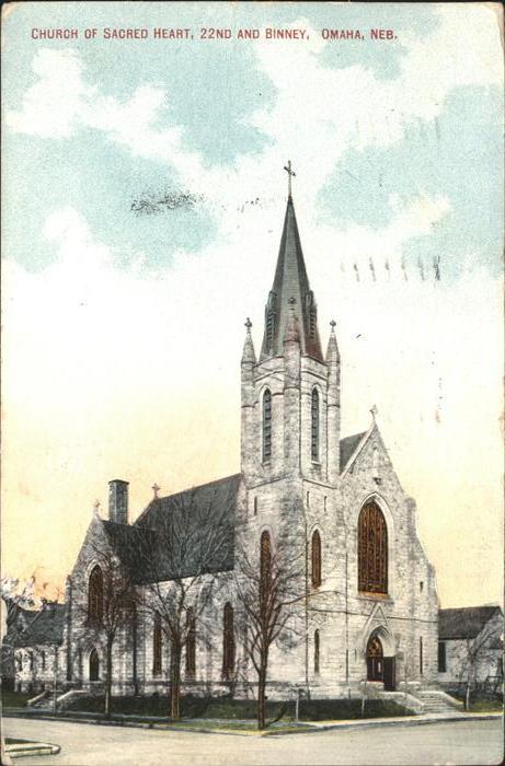 Omaha Nebraska Church and Sacred Heart