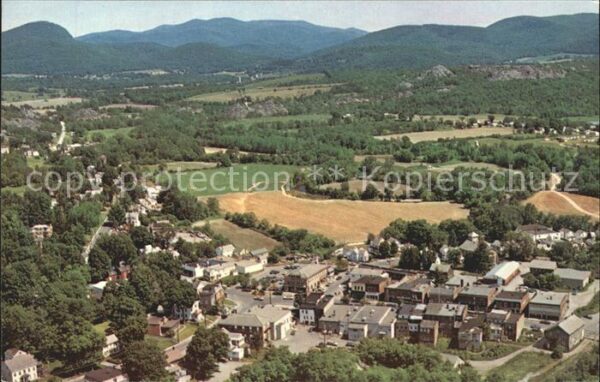 Granville New York Aerial view