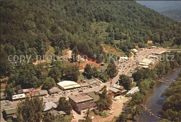 Cherokee North Carolina Main Business Section